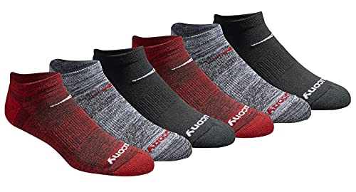 Black Red Assorted (6 Pairs)