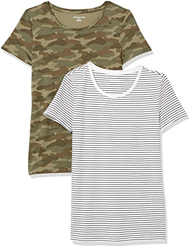 White, Stripe/Camo