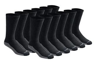 Dickies Men's Dri-tech Moisture Control Crew Socks Multipack