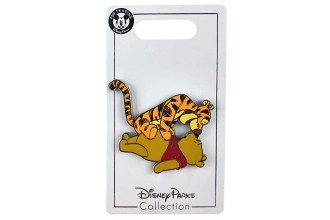 Disney Pin - Winnie the Pooh - Tigger Pouncing on Pooh